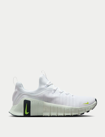 Nike Free Metcon 6 Shoes - White/Cyber/Barely Greenimages1- The Sports Edit