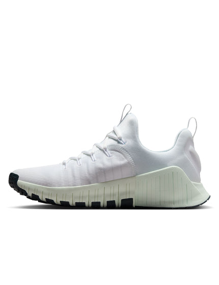 Nike Free Metcon 6 Shoes - White/Cyber/Barely Greenimages5- The Sports Edit