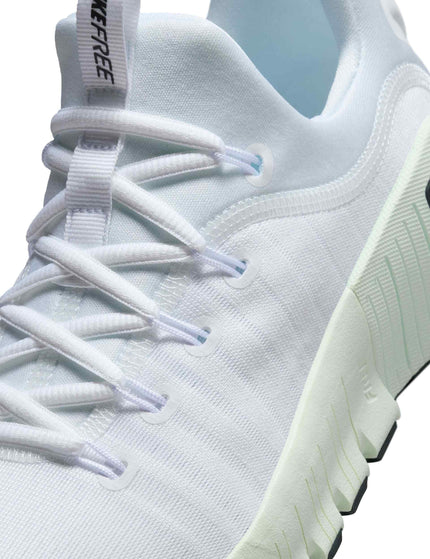 Nike Free Metcon 6 Shoes - White/Cyber/Barely Greenimages6- The Sports Edit