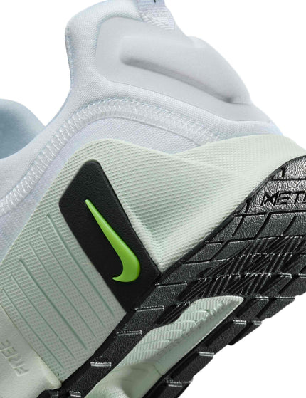 Nike Free Metcon 6 Shoes - White/Cyber/Barely Greenimages7- The Sports Edit