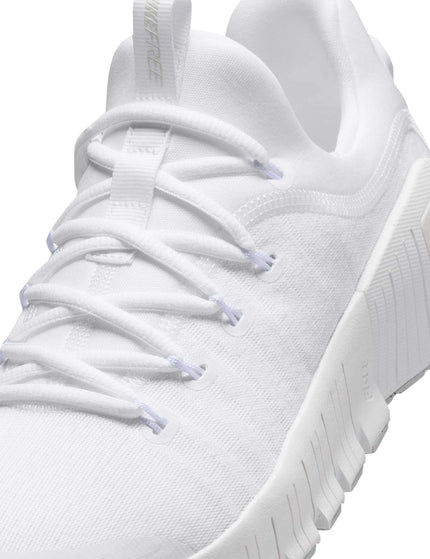 Nike Free Metcon 6 Shoes - White/Platinum Tintimage7- The Sports Edit