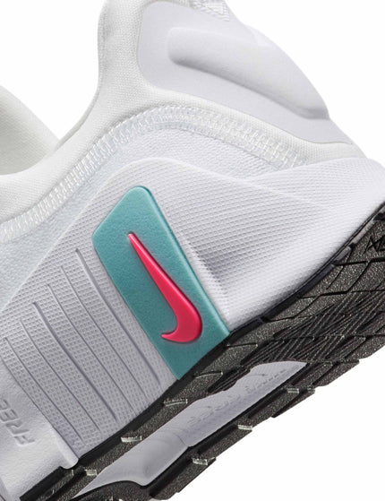 Nike Free Metcon 6 Shoes - White/Denim Turquoise/Black/Hot Punchimage7- The Sports Edit