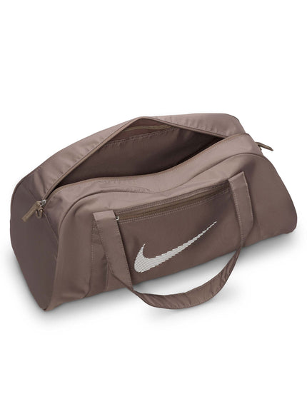 Nike Gym Club Duffel Bag - Mink Brown/Whiteimage4- The Sports Edit