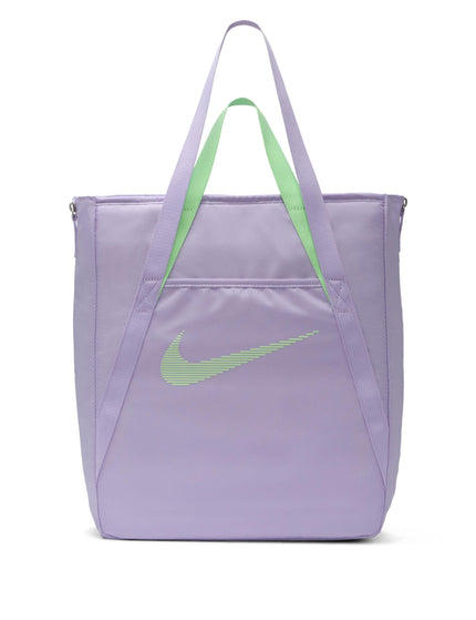 Nike Gym Tote - Lilac Bloom/Vapor Greenimage1- The Sports Edit