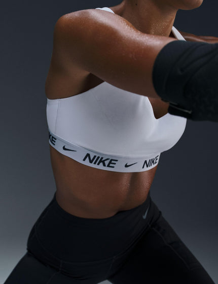 Nike Indy High Support Sports Bra - White/Blackimages3- The Sports Edit