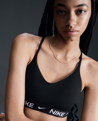 Indy Light Support Sports Bra - Black/White