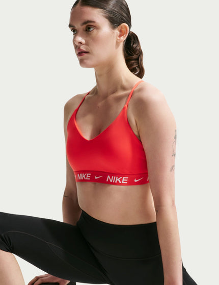 Nike Indy Light Support Sports Bra - Light Crimsonimages1- The Sports Edit
