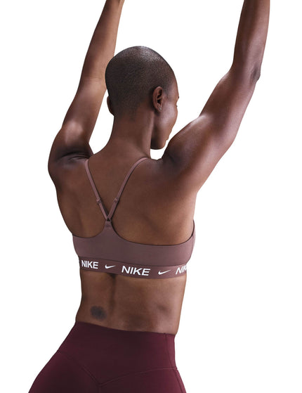 Nike Indy Light Support Sports Bra - Tattoo/Whiteimages2- The Sports Edit