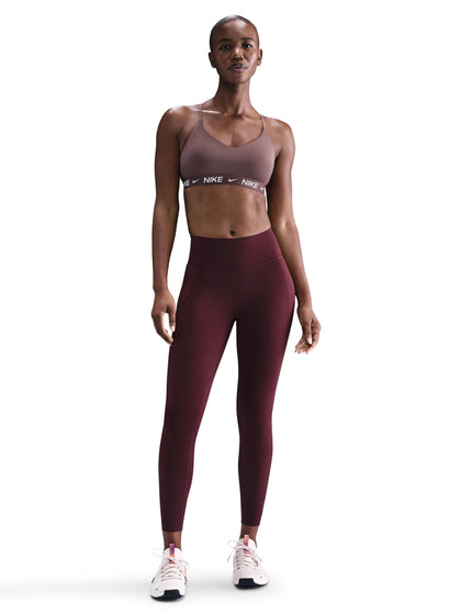 Nike Indy Light Support Sports Bra - Tattoo/Whiteimages5- The Sports Edit