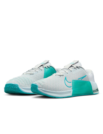 Nike Metcon 9 Shoes - Pure Platinum/Dusty Cactus/Glacier Blueimage2- The Sports Edit