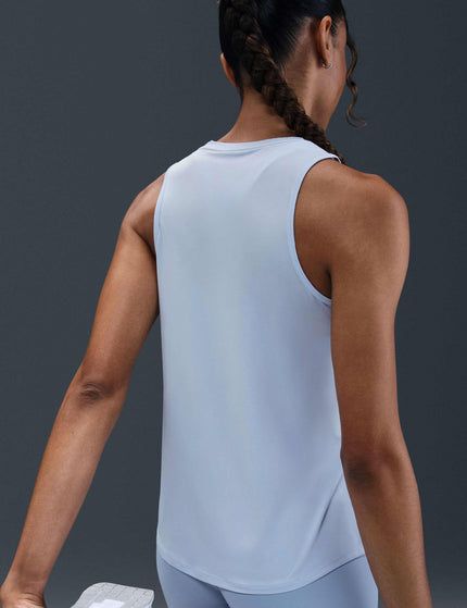 Nike One Classic Dri-FIT Tank Top - Blue Tint/Whiteimage2- The Sports Edit