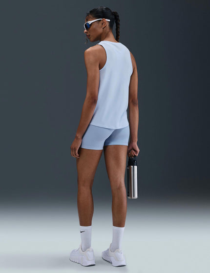 Nike One Classic Dri-FIT Tank Top - Blue Tint/Whiteimage4- The Sports Edit