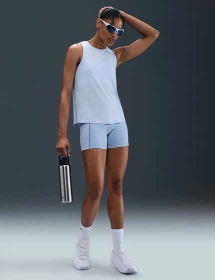 Nike One Classic Dri-FIT Tank Top - Blue Tint/Whiteimage3- The Sports Edit