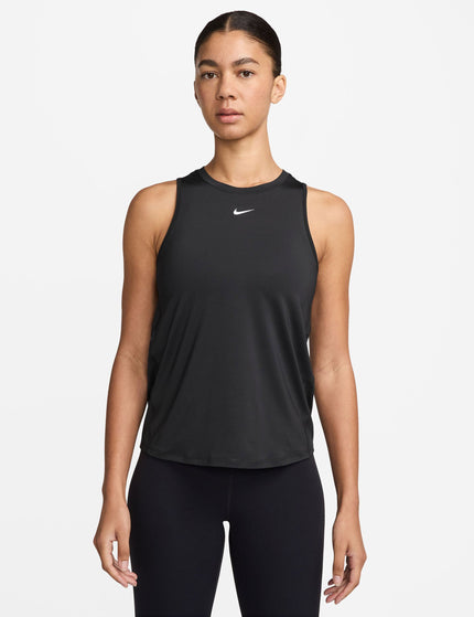 Nike One Classic Dri-FIT Tank Top - Black/Whiteimage1- The Sports Edit