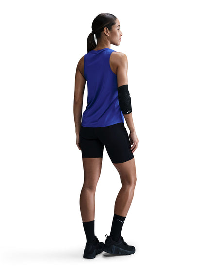 Nike One Classic Dri-FIT Tank Top - Hyper Royal/Blackimage5- The Sports Edit