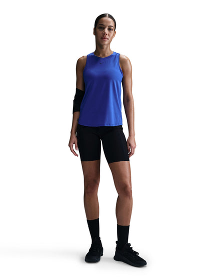 Nike One Classic Dri-FIT Tank Top - Hyper Royal/Blackimage6- The Sports Edit