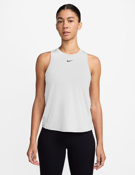 Nike One Classic Dri-FIT Tank Top - White/Blackimage1- The Sports Edit