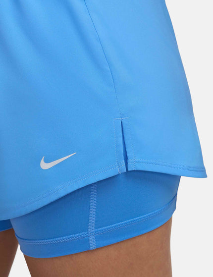 Nike One Dri-FIT 2-in-1 Shorts - University Blue/Reflective Silverimage4- The Sports Edit