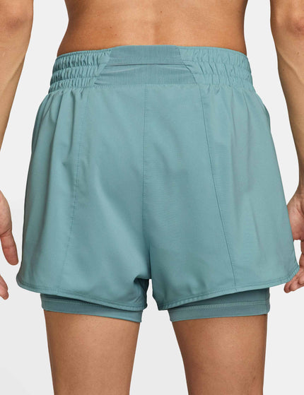Nike One Dri-FIT 2-in-1 Shorts - Cannon/Reflective Silverimage2- The Sports Edit