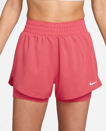 One Dri-FIT 2-in-1 Shorts - Sea Coral/White
