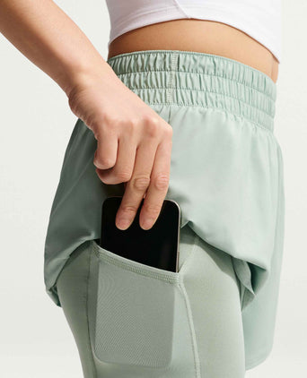 One Dri-FIT 2-in-1 Shorts - Steam/White