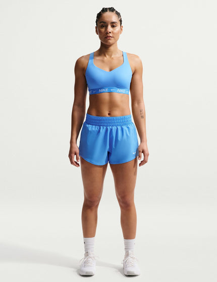 Nike One Dri-FIT 3" Brief-Lined Shorts - University Blue/Whiteimages4- The Sports Edit