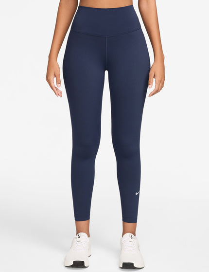 Nike One High Waisted 7/8 Leggings - Midnight Navyimage1- The Sports Edit
