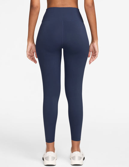 Nike One High Waisted 7/8 Leggings - Midnight Navyimage2- The Sports Edit