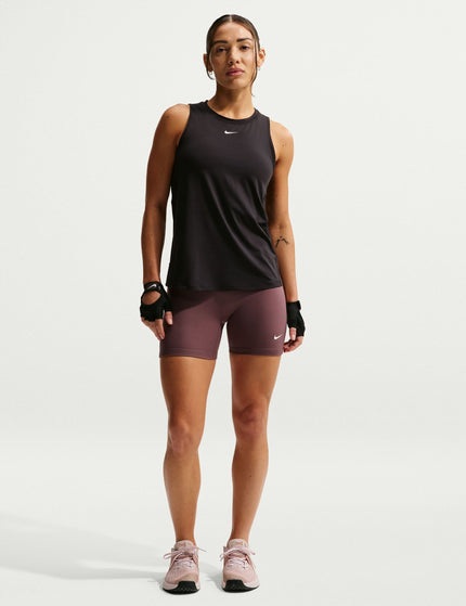 Nike One High Waisted 5" Biker Shorts - Tattoo/Whiteimages5- The Sports Edit