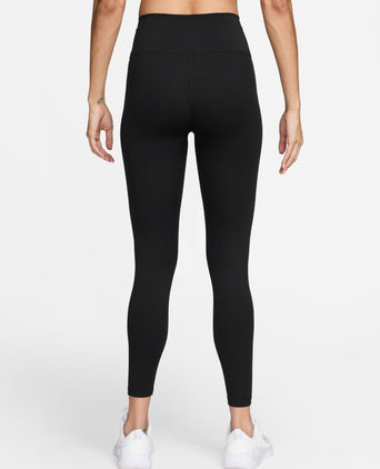 One High Waisted 7/8 Leggings - Black/White