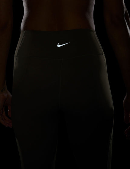 Nike One High Waisted 7/8 Pocket Leggings - Medium Oliveimage4- The Sports Edit