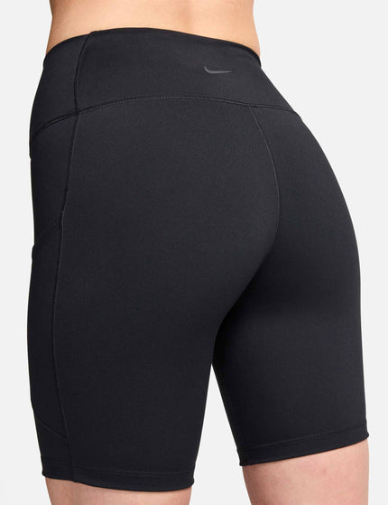 Nike One High Waisted 8" Biker Shorts - Blackimage4- The Sports Edit