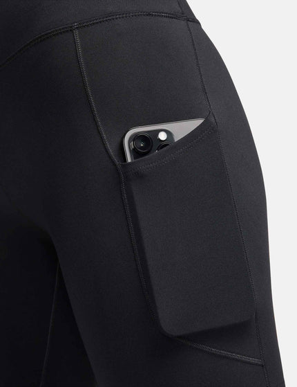 Nike One High Waisted 8" Biker Shorts - Blackimage6- The Sports Edit