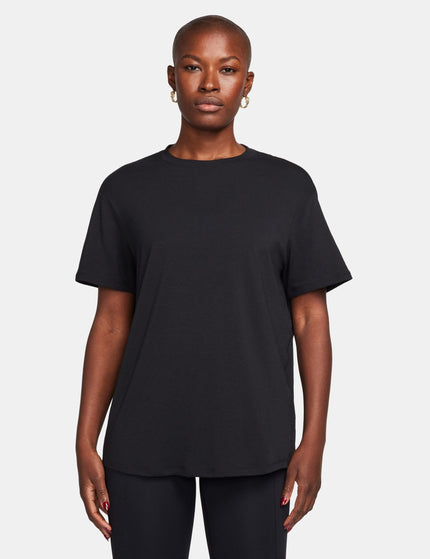 Nike One Relaxed Dri-FIT Short-Sleeve Top - Blackimages1- The Sports Edit
