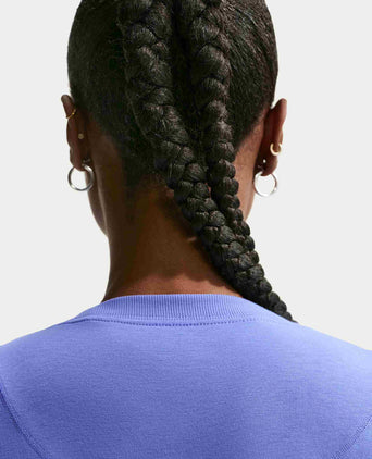 One Relaxed Dri-FIT Short-Sleeve Top - Sapphire/White