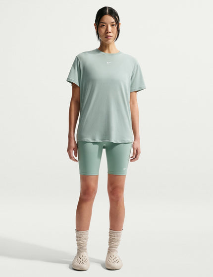 Nike One Relaxed Dri-FIT Short-Sleeve Top - Steam/Whiteimages4- The Sports Edit
