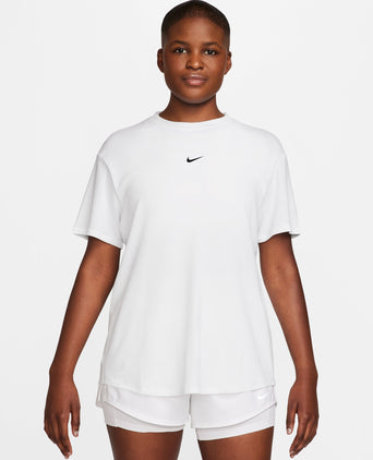 One Relaxed Dri-FIT Short-Sleeve Top - White/Black