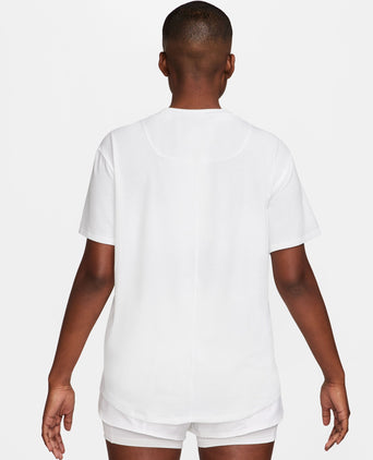 One Relaxed Dri-FIT Short-Sleeve Top - White/Black