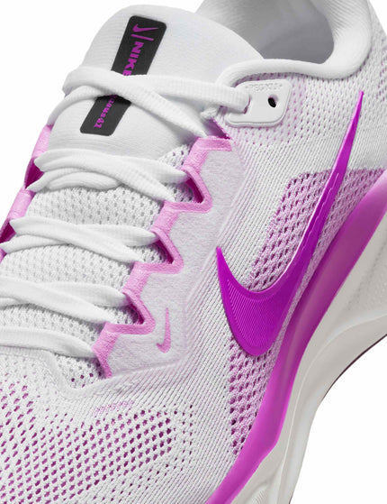 Nike Pegasus 41 Shoes - White/Black/Beyond Pink/Hyper Violetimage7- The Sports Edit