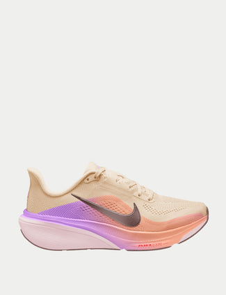 Pegasus 42 Running Shoes - Chalk/Tattoo/Orange Pulse/Bright Violet