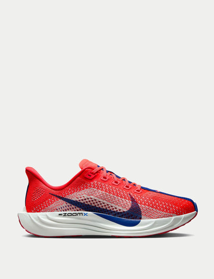 Nike Pegasus Plus Shoes - Bright Crimson/Deep Royal Blue/Silt Redimage1- The Sports Edit