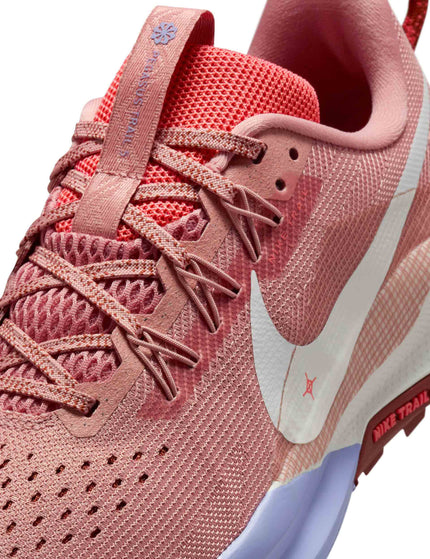 Nike Pegasus Trail 5 Shoes - Red Stardust/Sail/Lilac Ice/Mars Stoneimage7- The Sports Edit
