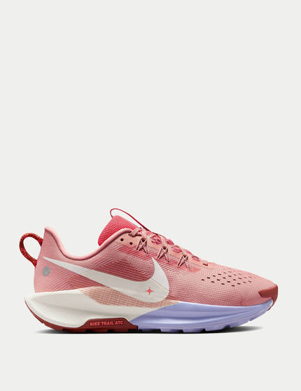 Nike Pegasus Trail 5 Shoes - Red Stardust/Sail/Lilac Ice/Mars Stoneimage1- The Sports Edit