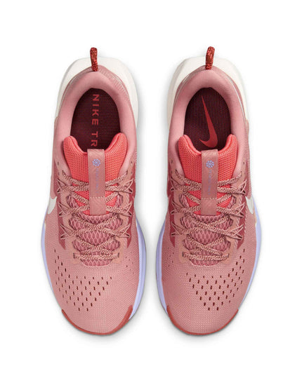 Nike Pegasus Trail 5 Shoes - Red Stardust/Sail/Lilac Ice/Mars Stoneimage4- The Sports Edit