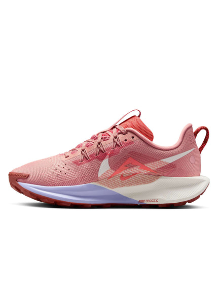 Nike Pegasus Trail 5 Shoes - Red Stardust/Sail/Lilac Ice/Mars Stoneimage5- The Sports Edit