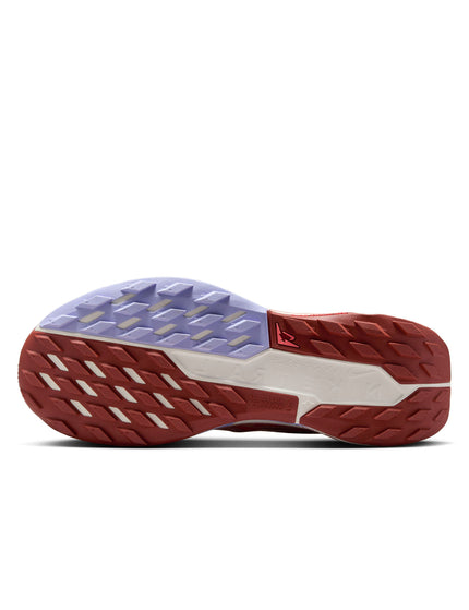 Nike Pegasus Trail 5 Shoes - Red Stardust/Sail/Lilac Ice/Mars Stoneimage6- The Sports Edit