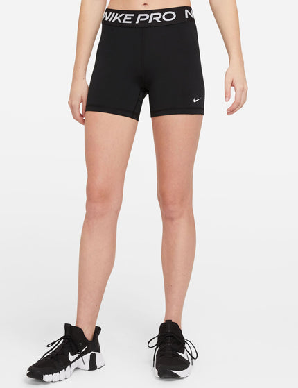 Nike Pro 365 5" Shorts - Black/Whiteimage5- The Sports Edit