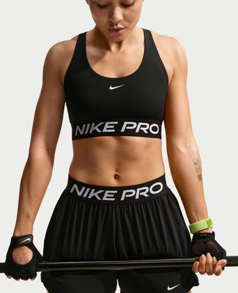 Pro 365 Light Support Bra - Black/White