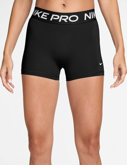 Nike Pro 3" Biker Shorts - Black/Whiteimages1- The Sports Edit