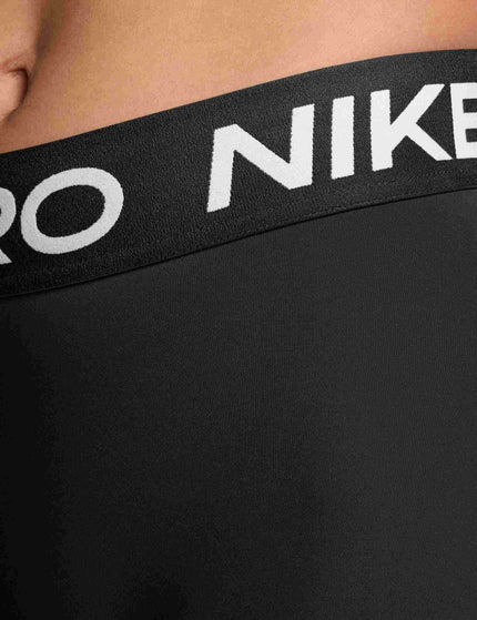 Nike Pro 3" Biker Shorts - Black/Whiteimages4- The Sports Edit